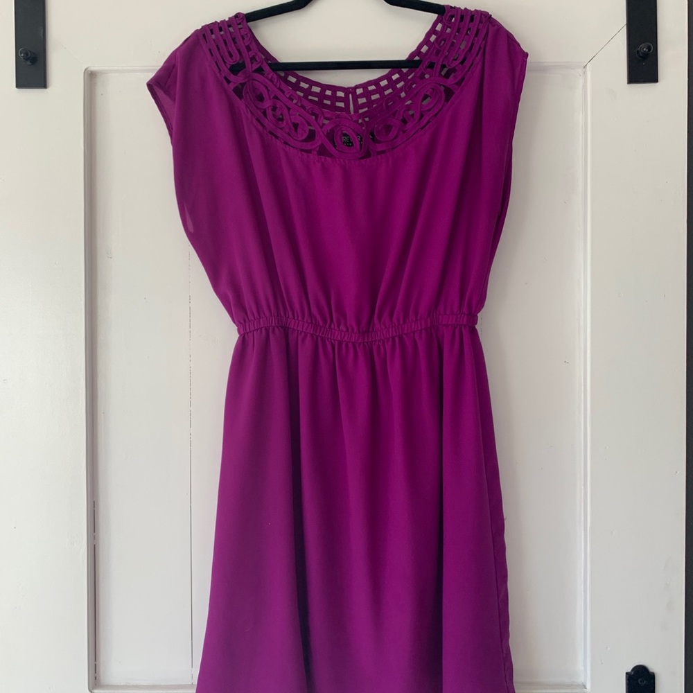 Swirl Detail Dress